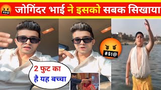 Thara Bhai Joginder 🤬Angry Reply Abhinav Arora  Abhinav Arora viral boy  Thara bhai Joginder [upl. by Charisse]