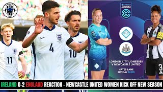 Can Newcastle Women Roar Past the Lionesses  England Reaction [upl. by Jenkel]