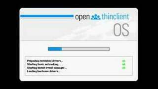 openThinClient booting [upl. by Nylimaj]