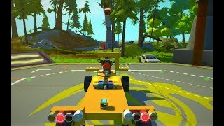 Scrap Mechanic  Full Lights And Turn signals Tutorial  Made quotEasierquot [upl. by Paule]