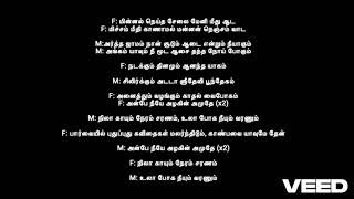 Nila Kayum Neram Karaoke [upl. by Lechar]