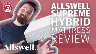 Allswell Supreme Mattress Review  A Value Luxury [upl. by Medeah]