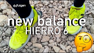 👟 New Balance Hierro V6 🏃 Conclusión 🧐 [upl. by Sherlock201]