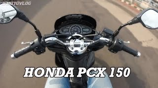 HONDA PCX 150 CC ReviewTestRide [upl. by Anisah]