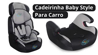 COMO DESMONTAR E MONTAR CADEIRINHA BABY STYLE INFANTIL PARA CARRO [upl. by Ramaj]