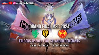 GRAND FINAL MLBB Mid Season Cup 2024  FALCONS APBREN LWN SRG [upl. by Friede602]