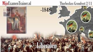 Eindexamen geschiedenis  MijnExamenTrainer Staatsinrichting  Thorbeckes Grondwet [upl. by Htebzil]