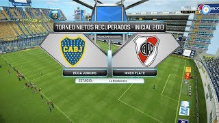 boca vs river pes 2013 [upl. by Nedgo]