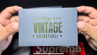 OPENING ONYX VINTAGE BASKETBALL SO MANY AUTOGRAPHS [upl. by Naivatco]