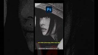 TUTORIAL PHOTOCOPY EFFECT DI ADOBE PHOTOSHOP photoshoptutorial photoshopediting photoshoptips [upl. by Htinek294]