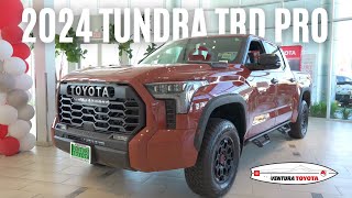 NEW COLOR Toyota Tundra TRD PRO 2024  full walkthrough [upl. by Roxanne]