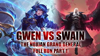 3 STAR GWEN VS SWAIN THE NOXIAN GRAND GENERAL CHALLENGE [upl. by Peggir768]