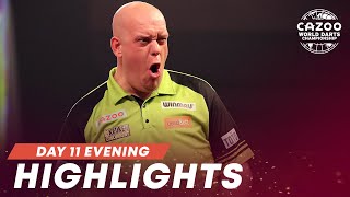 WHAT A NIGHT OF DARTS 🤯  Day 11 Evening Highlights  202223 Cazoo World Darts Championship [upl. by Llerrot]