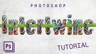 How To Intertwine And Overlap With Photoshop  Detailed Tutorial [upl. by Lanza553]