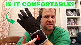 Review of DrWarm Heated Glove Liners Rechargeable Heated Gloves Electric Battery ad [upl. by Nahpets150]