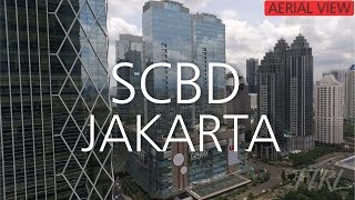 SCBD Aerial View  Senayan  Senopati Drone [upl. by Aneehsat]