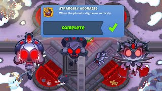 HOW TO MAKE A VTSG BTD6  STRANGLEY ADORABLE  HIDDEN ACHIEVEMENT [upl. by Kroo]