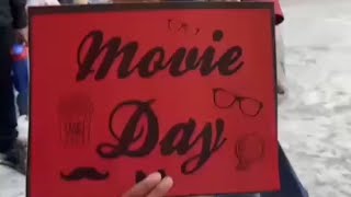 Movie Day At School 🏫 funactivitiesatschool movieday recessactivities schoolevent [upl. by Pooi]