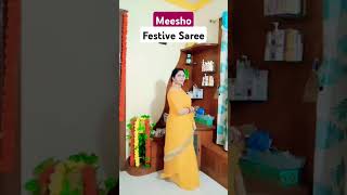 Meesho Saree haul Viral Festive Saree set haulmeeshosareehaul meeshosareehaul meeshohaul short [upl. by Aennil]