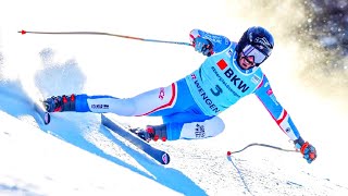 Cyprien SARRAZIN  Winner  Super G  Wengen SUI  2024 [upl. by Suivatra81]