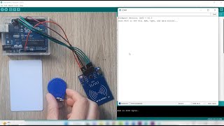 How to get the number UID of your RFID tag  Arduino UNO  RFID RC522  Numéro du badge RFID [upl. by Aneleve]