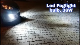 Led foglight bulb install  H278801 model  Vid ARN do it yourself [upl. by Pittel]