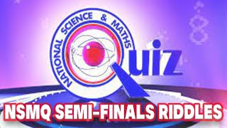 NSMQ 2021 SEMIFINALS RIDDLES RECAP [upl. by Ymiaj]