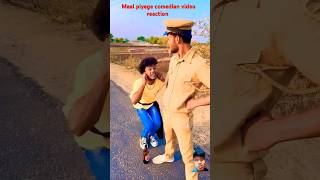 mala khane meets police funny video reaction comedian video reaction trending funny comedy [upl. by Lemar]