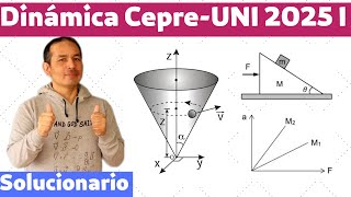 Dinamica CepreUNI  Solucionario semana 5 [upl. by Bamby]