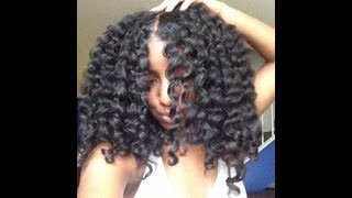 TUTORIAL  Olive Oil EcoStyler Gel Twist Out [upl. by Allveta]