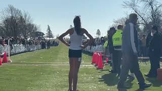 Watch now Pellas Marissa Ferebee runs the fastest time in Iowa history as she wins the Class 3A [upl. by Knoll461]