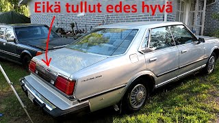 Ylipitkä Datsun Hardtopin takaluukun kyltin liimausvideo [upl. by Nannerb545]