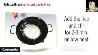 Easy Spanish Paella Recipe using Instant Paella Carmencita [upl. by Ann]