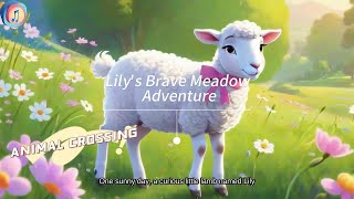 Picture book story Lilys Brave Meadow Adventure Face difficulties bravely [upl. by Loralee819]