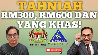 SYUKURTAHNIAH SARA RM300 RM600 DAN AMAUN KHAS DISALURKAN [upl. by Othella]