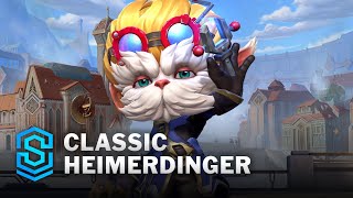 Classic Heimerdinger Wild Rift Skin Spotlight [upl. by Algernon711]