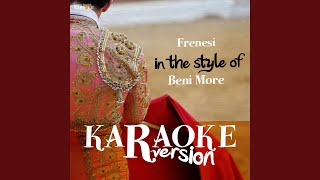 Frenesi In the Style of Beni More Karaoke Version [upl. by Casi538]