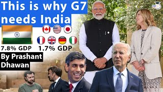 This is why G7 needs India  Bidens Viral Video  PM Modis Welcome  Russias Anger at G7 [upl. by Ahsenwahs]