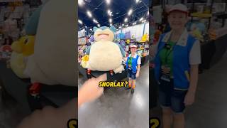 I Found Giant Snorlax Pokemon Plush [upl. by Drus]