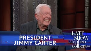 President Jimmy Carter Is Still Praying For Donald Trump [upl. by Ahsatak]