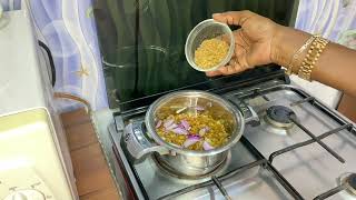 HOW TO COOK LOW BUDGET POTTAGE BEANS Budget friendly pottage beans [upl. by Osner]