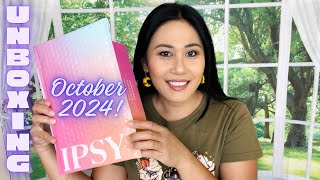 Ipsy Unboxing  October Hauntings and Misadventures [upl. by Ardnohsal]