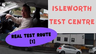 Isleworth Driving Test Centre  REAL Test Route 1  Full Commentary [upl. by Sherye]