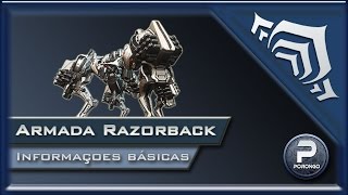 Warframe  Evento Armada Razorback [upl. by Eiryk]