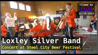 Loxley Silver Band concert at Steel City Beer Festival 21102023 [upl. by Carnes326]