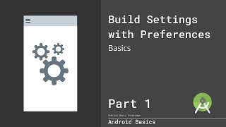 Android Tutorial  PREFERENCES  2020  P1 Build Settings with Preferences Basics Kotlin  German [upl. by Grantley]