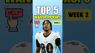 Top 5 MUST ADD Waiver Wire Pickups for Week 2 in 2024 Fantasy Football 🔥 [upl. by Adiasteb117]