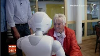 Realität Roboter statt Pflegerin oder Pfleger im Altenheim [upl. by Anitneuq802]