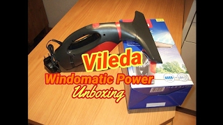 Vileda Windomatic Power Fenstersauger Unboxing  Teil 1 [upl. by Isabea]