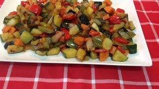 Verduras rehogadas [upl. by Bruell]